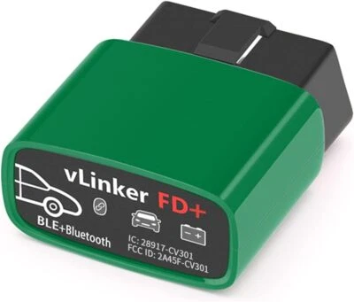 vLinker FD+ Bluetooth 4.0 OBD2 Diagnosegeräte KFZ Scanner für iOS & Android - Bild 1 von 4