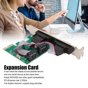 PCIe Riser Card Com Port PCIe -Erweiterungskarte Für Desktop Für Computer - Afbeelding 1 van 22