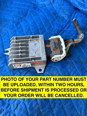 08-10 Mazda 3 2.3L AT TCU TCM Transmission Control Unit Module L39C 18 9E1E Foto 1 de 4