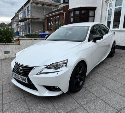 Lexus IS300h Sport Pearl White £20 Tax Full Lexus History Imaculate Clean 2016 - Image 1 of 4