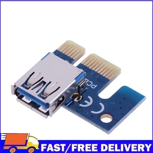 3Pcs PCIe X1 Adapter PCI E 1X to USB 3.0 Female for PCI Express Riser Mining - Afbeelding 1 van 8