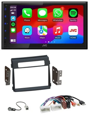 JVC Bluetooth 2DIN MP3 DAB USB Autoradio für Kia Soul AM 2011-2014 AUX - Bild 1 von 4