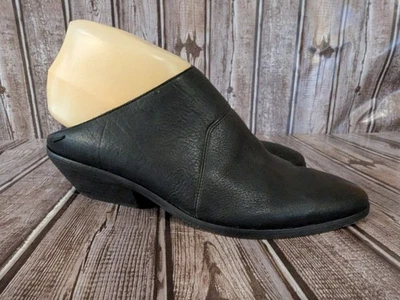 Женские черные кожаные слипоны Eileen Fisher Elisa размер 7,5 б/у в отличном состоянии - Изображение 1 из 4