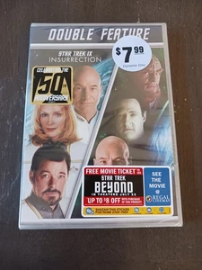 SEALED Star Trek Double Feature DVD Insurrection & Nemesis - Bild 1 von 2