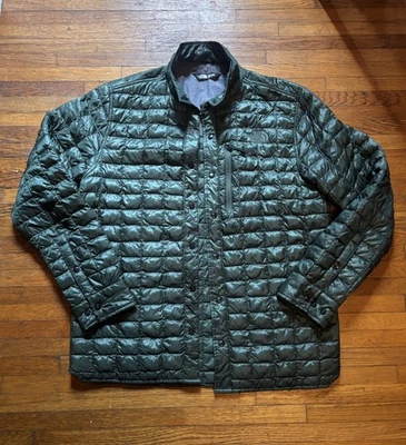 Куртка мужская The North Face Lost Coast Thermoball размер L темно-зеленая стеганая - Изображение 1 из 4