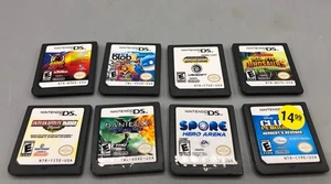 Nintendo DS Lot Bundle (8) Games CARTRIDGES ONLY - Picture 1 of 5