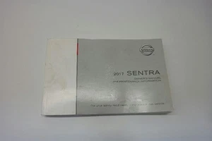 2017 NISSAN SENTRA OWNER MANUAL - Picture 1 of 12