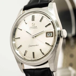 *NEAR MINT* Vintage 1968 OMEGA Seamaster Cal.565 Automatic Silver Dial Date Mens - Picture 1 of 17