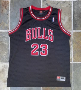 Vintage Nike Team Michael Jordan Chicago Bullls Trikot #23 Gr.48 Made In Korea 90s - Bild 1 von 9