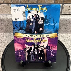 The Addams Family/Addams Family Values 2 Movie Collection (DVD, 2019) NEW - Imagen 1 de 6