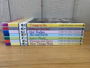 Lot of 7 A Child’s First Library of Learning TIME LIFE Set Dinosaurs Inventions+ - Picture 1 of 3
