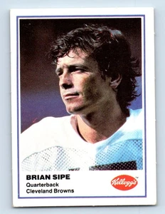 1982 Kellogg's Brian Sipe Cleveland Browns #NNO - Picture 1 of 2