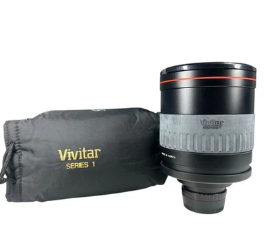 Vivitar 800mm f/8 Series 1 Manual Focus Mirror Lens Vintage Nikon F Mount - Photo 1/4