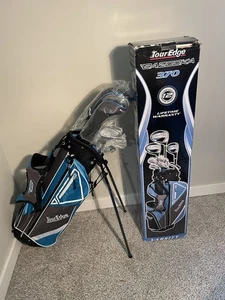 Tour Edge Bazooka 370 Jr Varsity 11 Club (11pc) Golf Set w Stand - Picture 1 of 15