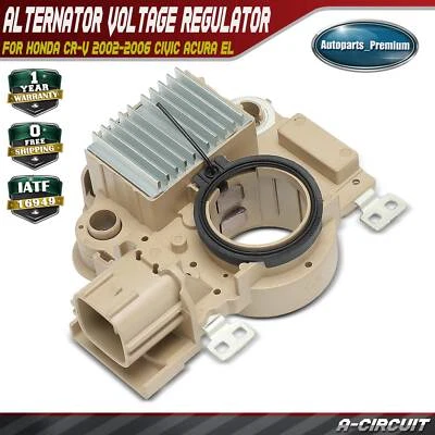 14.5V Alternator Regulator for Honda CR-V 2002-2006 Civic 2001-2005 Acura EL RSX - Image 1 of 4