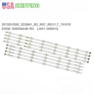 LED Backlight Strip(8)For UN50H6203AF UN50H5203AF UN50J6200AF BN96-28770A 28771A - Picture 1 of 5