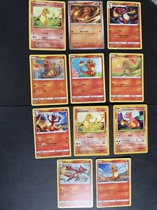 Charmander/Charmeleon Pokemon TCG Bundle Mixed Sets Base Included 11cards - Picture 1 of 11