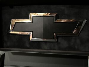 General Motors Chevy Silverado 2 Pack of Emblems With Silverado Case
