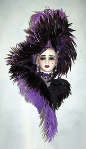 Máscara facial victoriana Creations edición limitada colgante de pared - nueva en caja - Imagen 1 de 1