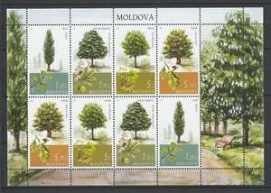 Moldova 2018 Nature, Plants, Trees MNH sheet - Picture 1 of 1