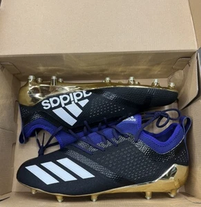 Size 13 Adidas Adizero 5-Star 7.0 Football Cleats Black Purple Gold Ravens NFL - Picture 1 of 7