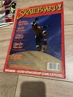 Skateboard! Magazine 1989 Re Start Session 3 Aug Skateboarding Skateboard