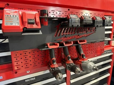 Milwaukee M18 and M12 Power Tool / Battery Holder + Charger Stand