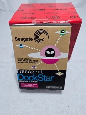 Seagate Free Agent DockStar File Sharing Network Adapter New Opened Box - Image 1 of 4