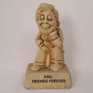Vintage DAD, FRIENDS FOREVER Figur Statue W574 1979 Paula Vatertag 4,75" - Bild 1 von 6