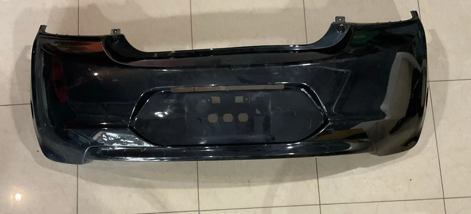 Front Bumper Cover Black 2014-2015 Mitsubishi Mirage ES/DE 6410C033ZZ OEM - Image 1 of 4