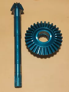 COPPIA CONICA PIGNONE CORONA FRESA MOTOCOLTIVATORE PASQUALI 598 DENTI 9 - 30 - Foto 1 di 7