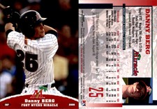 Danny Berg 2009 Grandstand Fort Myers Miracle #NNO Card *AutographDen*