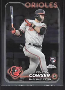 2024 Topps Chrome Update #USC154 Colton Cowser - Picture 1 of 2
