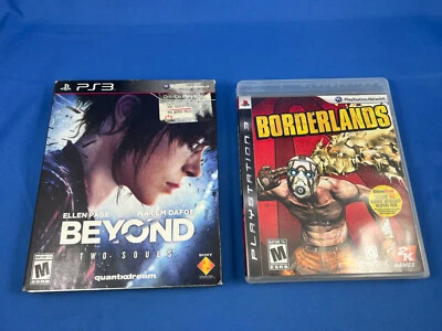 Beyond Two Souls Steelbook Slipcover ~ Borderlands PS3 Playstation ~ Resurfaced - Image 1 of 4