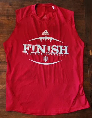 AUTHENTIC 2018  Indiana University Hoosiers Football Team Issued Shirt! WOW Cover