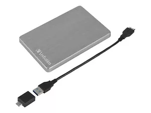 53665 Verbatim Store n Go Slim Festplatte 2TB extern (tragbar) ~D~ - Bild 1 von 1