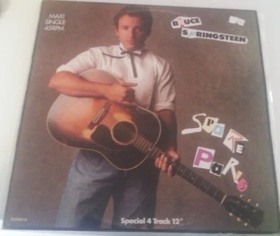 BRUCE SPRINGSTEEN Spare Parts COVER RARE ISRAELI LP EP pink cadillac, DYLAN - Image 1 of 4