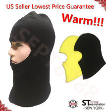 Free Shipping + Thermal Fleece One Hole Balaclava Ski Winter Snow Full Face Mask