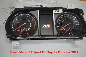 2X DHL GENUINE SPEED METER GAUGES FOR TOYOTA FORTUNER 2022 GR SPORT SERIES - Picture 1 of 12