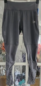 Graue Damen-Workout-Gymnastikleggings von Karrimor – winddicht – X-Linie – UK 12 - Bild 1 von 6