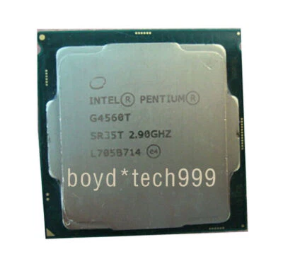 Intel Pentium G4560T CPU Dual-Core 2.9GHz SR35T LGA1151 2900 MHz Processsor - Image 1 of 4
