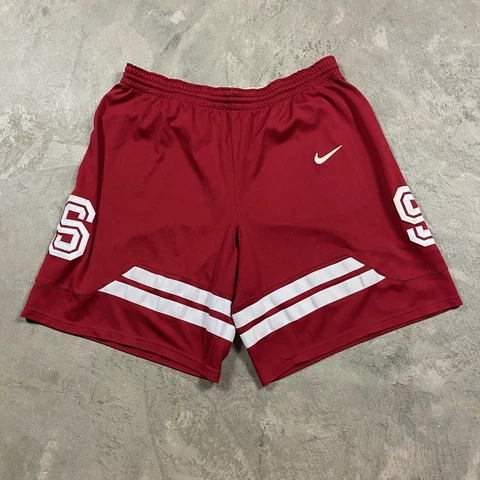 VTG NIKE STANFORD CARDINALS Authentic Team Issued 42 L Stitched Shorts USA Made Cover