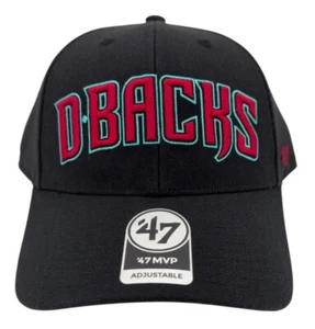 Cappello snapback 47 MLB Arizona Diamondbacks MVP maglia scritta, berretto, nuovo - Foto 1 di 10