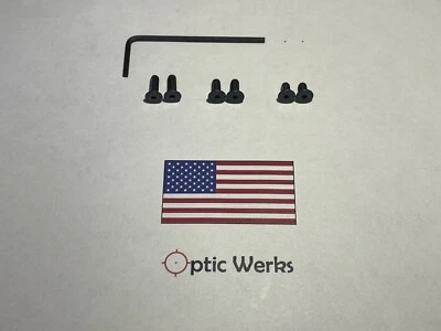 ZEV / BROWNELLS Trijicon or Holosun Red Dot Sight Screw Kit for Brownells / Zaffiri / ZEV Slides