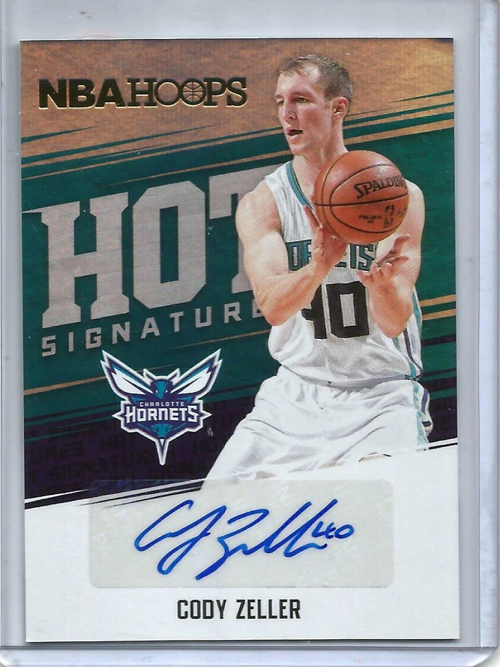 Cody Zeller 17/18 Panini NBA Hoops Autograph (Hot Signatures) - Image 1 of 1