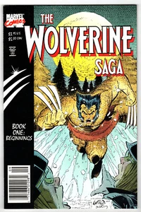 THE WOLVERINE SAGA Libro 1 Principios Marvel 1989 (en muy buen estado) A - Imagen 1 de 2