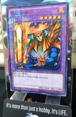 Yugioh 15AX-JPM37 Flame Swordsman Millennium Rare JAPAN Yu-Gi-Oh OCG Release - Image 1 of 4