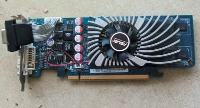 GeForce EN9400GT 512MB DDR2 PCI-E VGA DVI HDMI Asus Video Graphics Card - Image 1 of 2