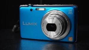 Panasonic Lumix DMC-FS40 14.1MP Digital Camera - Blue - Picture 1 of 9