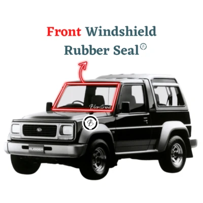 Daihatsu Taft Rocky Rugger Fourtrak F70 F75 Sello de vidrio de goma para... - Imagen 1 de 4